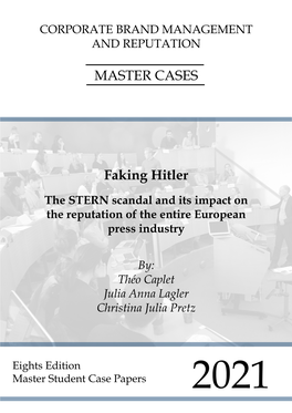 MASTER CASES Faking Hitler