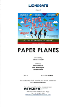 Paper Planes