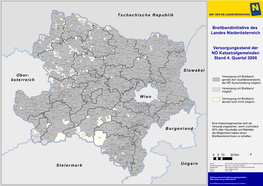 Breitbandinitiative Des Landes Niederösterreich Versorgungsstand