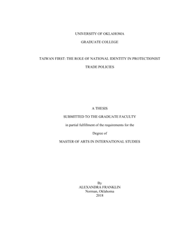 2018 Franklin Alexandra Thesis.Pdf (562.0Kb)