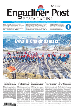 Eviva Il Chalandamarz!