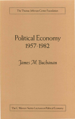 Political Economy 1957-1982