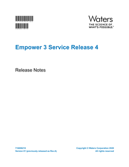 Empower 3 Service Release 4