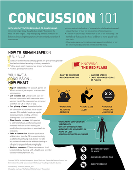 Concussion Infographic Handout