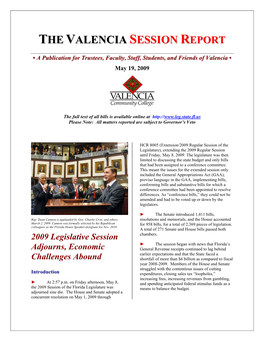 2009 Session Report