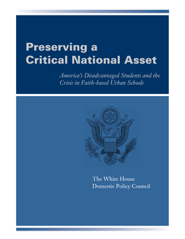 Preserving a Critical National Asset