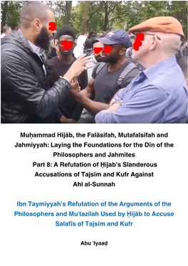 Muḥammad Hijāb, the Falāsifah, Mutafalsifah and Jahmiyyah: Laying the Foundations for the Dīn of the Philosophers and Jahmi