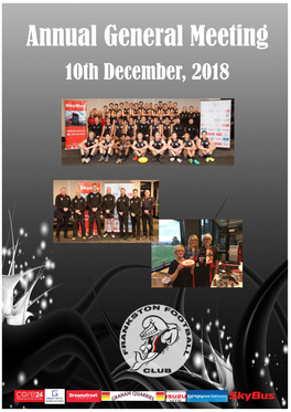 Annual General Meeting 10Th December, 2018
