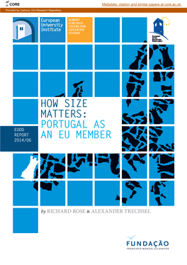 Portugal As an Eu Member