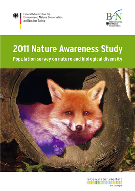 2011 Nature Awareness Study Population Survey on Nature and Biological Diversity IMPRINT