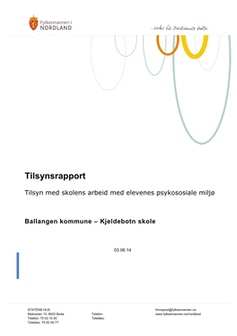 Tilsynsrapport Farge FMNO