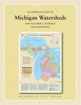 Michigan Watershed Teaching Guide