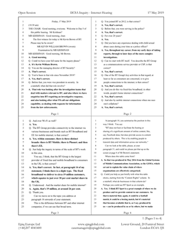 Open Session IICSA Inquiry - Internet Hearing 17 May 2019