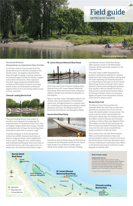 Field Guide METRO BOAT RAMPS