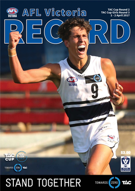 AFL Vic Record Week 2.Indd