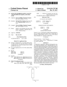 (12) United States Patent (10) Patent No.: US 9.221,727 B2 Cheung Et Al