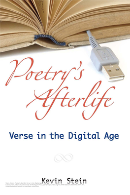Poetry's Afterlife: Verse in the Digital Age