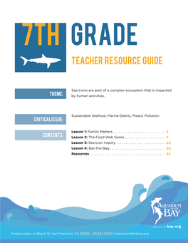 Teacher Resource Guide