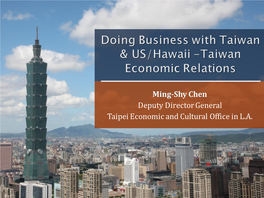 Taiwan Economic Relations