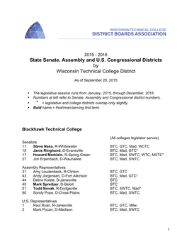 Legis by District 15-17