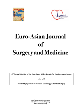 Euro-Asian Journal of Surgery and Medicine