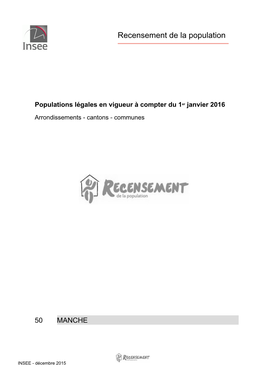 Recensement De La Population