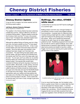 Cheney District Fall Newsletter 9-1-2010