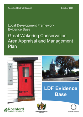 Great Wakering Conservation Area Appraisal and Management Plan