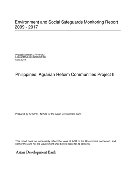 Agrarian Reform Communities Project II