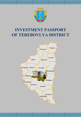 Investment Passport of Terebovlya District