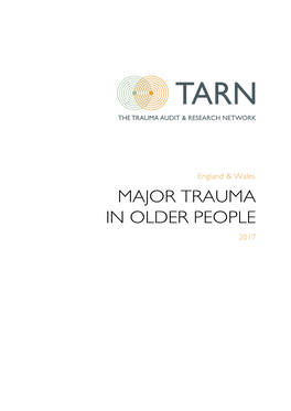 Major Trauma in Older People