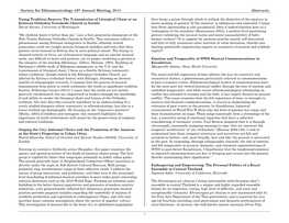 Society for Ethnomusicology 59Th Annual Meeting, 2014 Abstracts