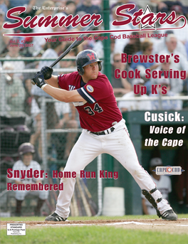 Your Guide to the Cape Cod Baseball League