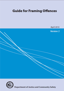 Guide for Framing Offences