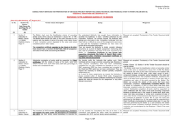 Response to Queries S. No. 01 to 126 Page 1 of 27