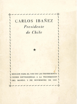 1 Carlos Ibañez \ I I I I I