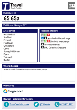 65 65A Valid From: 29 August 2021