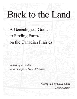 A Genealogical Guide to Finding Farms on the Canadian Prairies