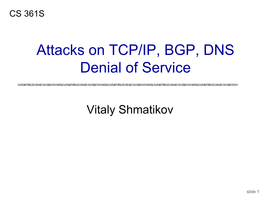 Attack Packet Victim Response Rate