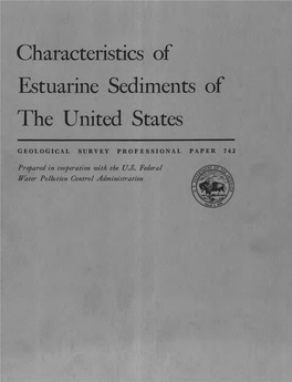 Characteristics of Estuarine Sediments of the United States