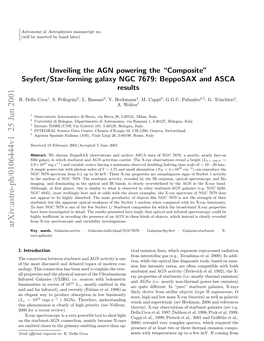 Seyfert/Star-Forming Galaxy NGC 7679: Bepposax and ASCA Results