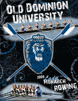 Media Guide Is a Publication of the Old Dominion University Ofﬁce of Athletic Public Relations