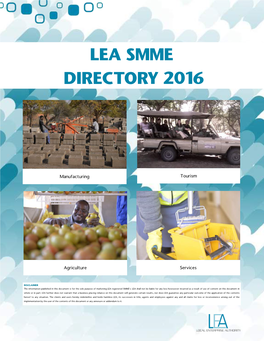 Lea Smme Directory 2016