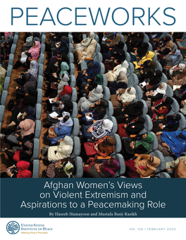 Afghan Women's Views on Violent Extremism and Aspirations To