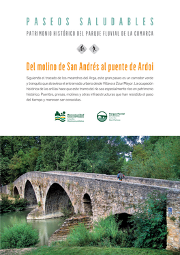 Del Molino De San Andrés Al Puente De Ardoi P a S E O S S a L U D a B L