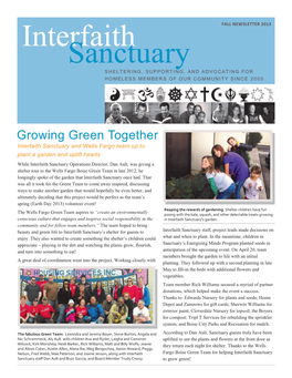 2013 Newsletter