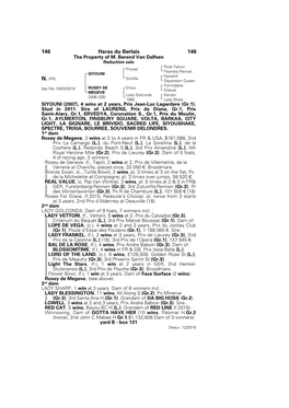 146 Haras Du Berlais 146 the Property of M