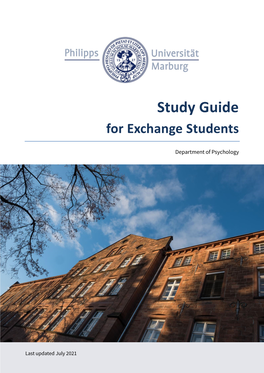 Study Guide for Exchange Students