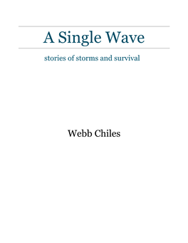 A Single Wave.Pages