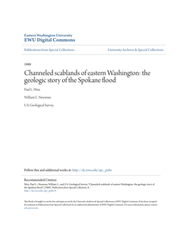 Channeled Scablands of Eastern Washington: the Geologic Story of the Spokane Flood Paul L